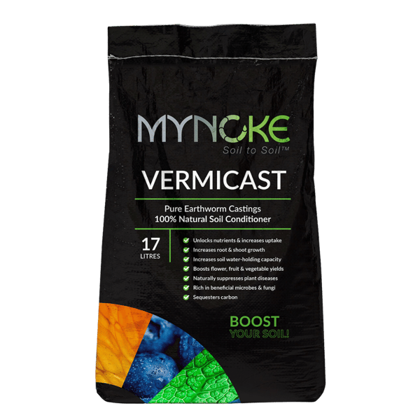 MyNoke 17 Litre Bag of Natural Soil Conditioner Pure Earthworm Castings
