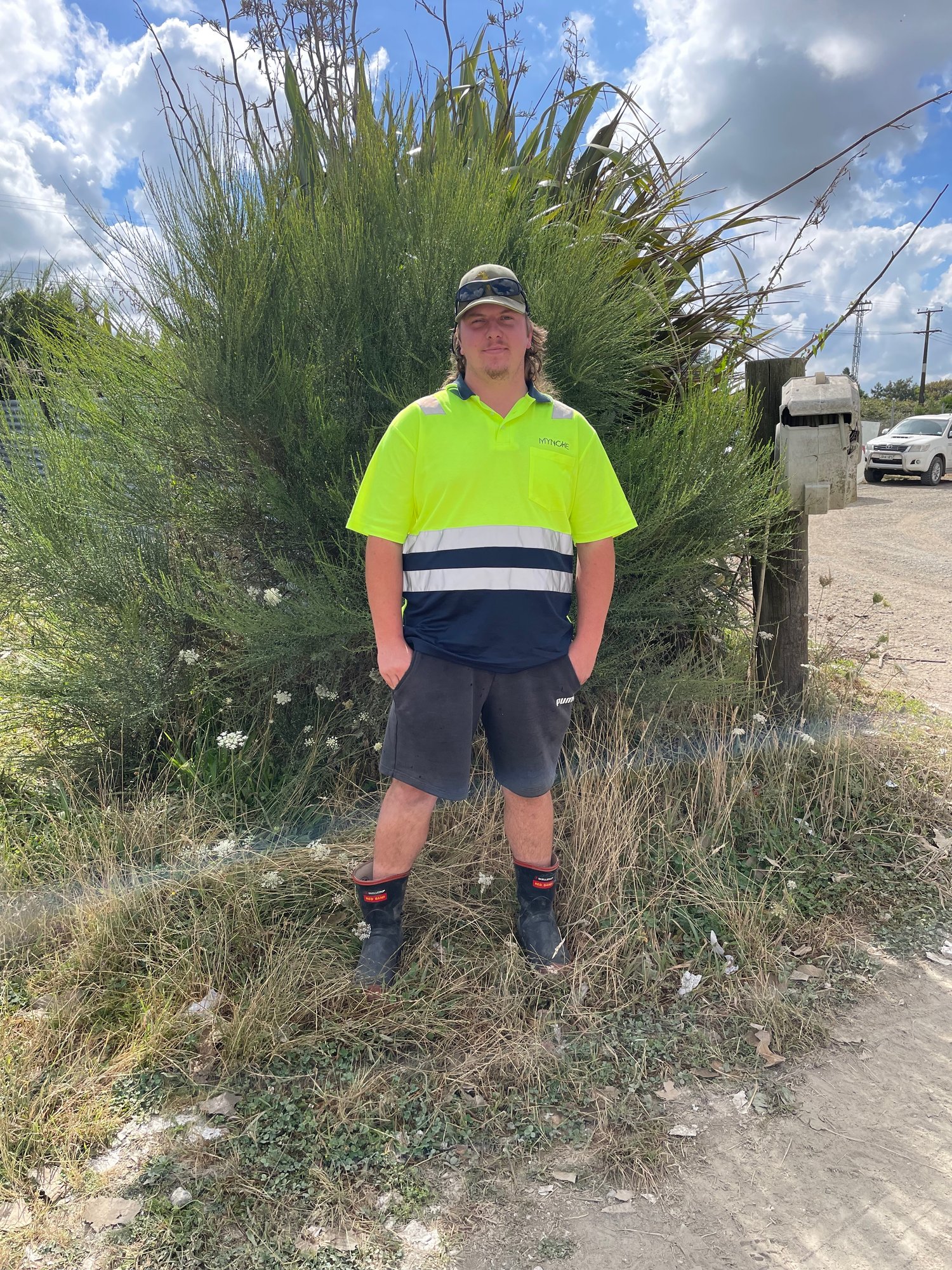 Riley - Vermicast Site Machine Operator at the world's biggest worm farm
