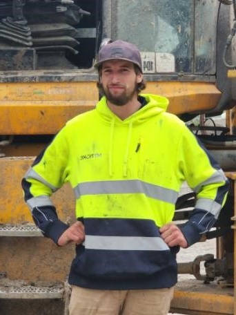 Ethan Allen - Vermicast Site Machine Operator at the largest worm farm in the world